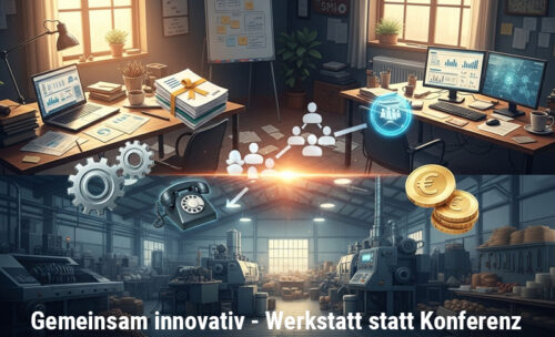 Gemeinsam innovativ: Werkstatt statt Konferenz