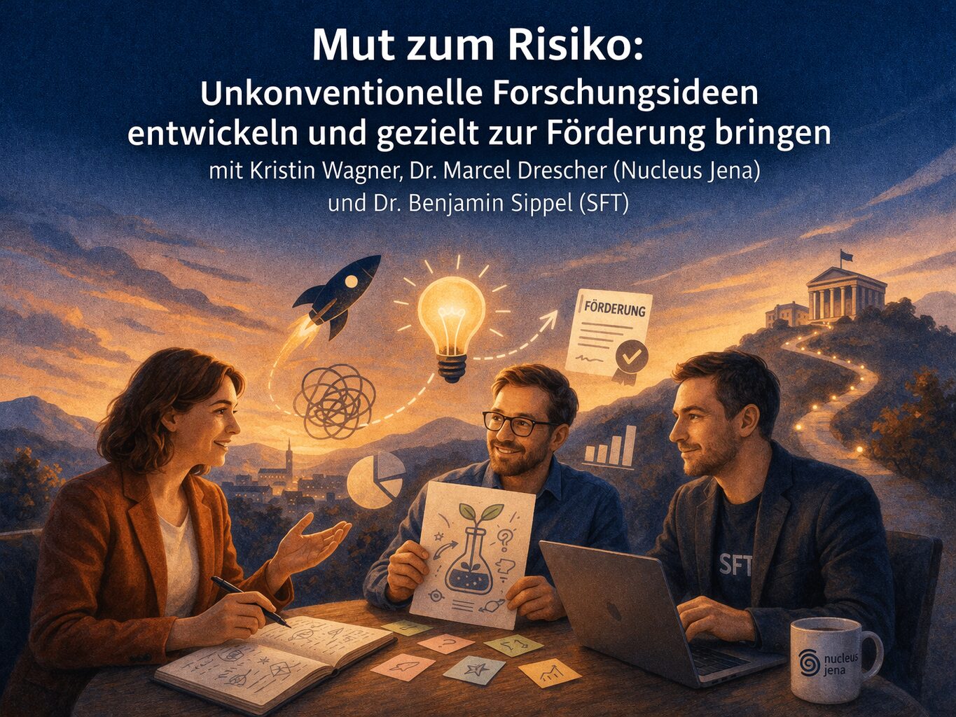 Mut zum Risiko: Unkonventionelle Forschungsideen entwickeln und gezielt zur Förderung bringen