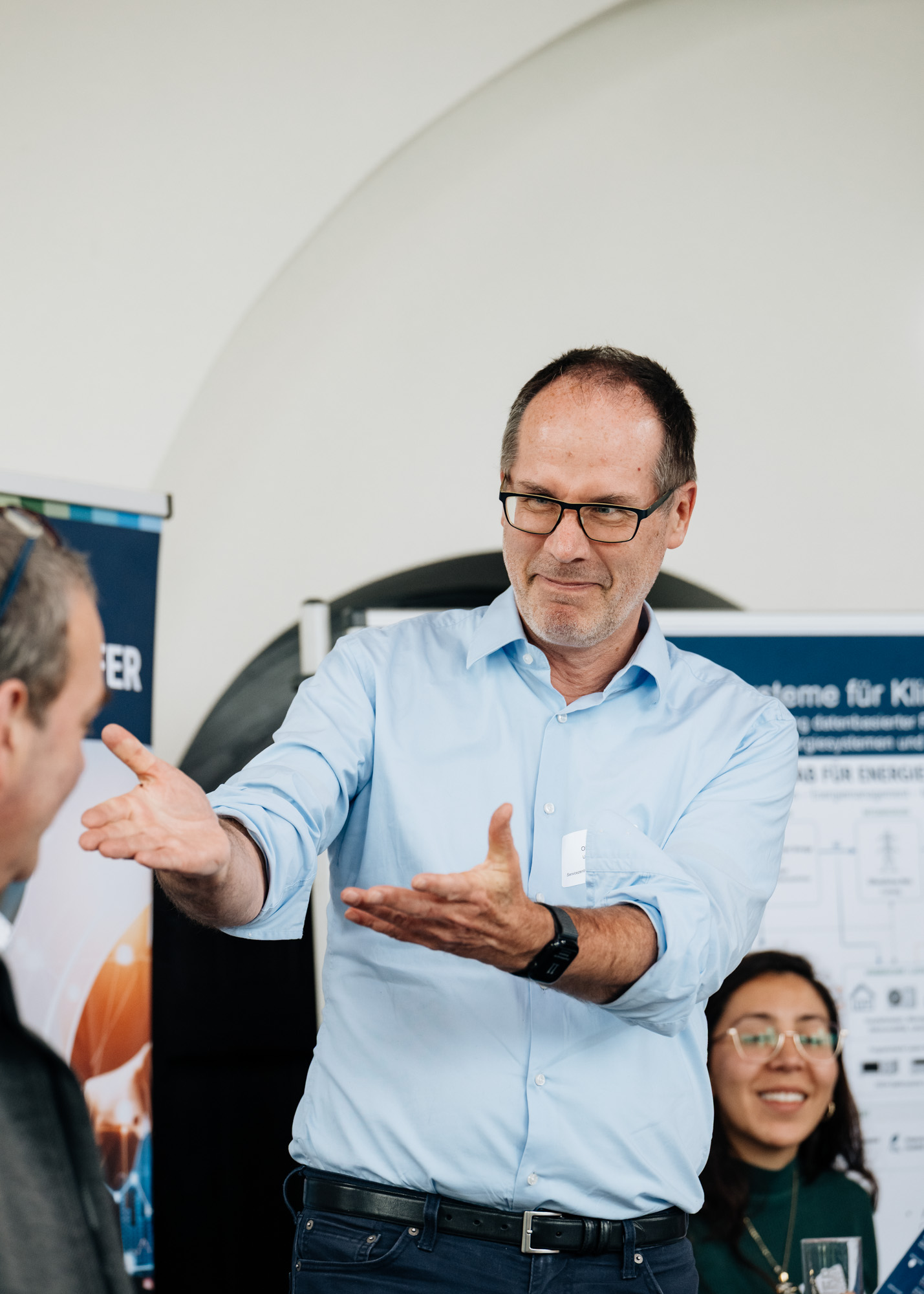 Dr. Oliver Pänke beim Pitch